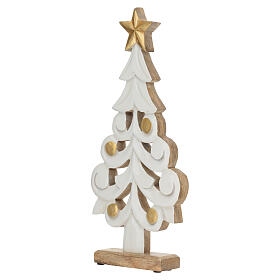 Árbol navideño de madera de mango y esmalte 45cm Bagutta Tendence
