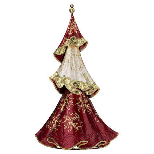 Albero con drappeggio reale 61cm metallo Bagutta Tendence 1