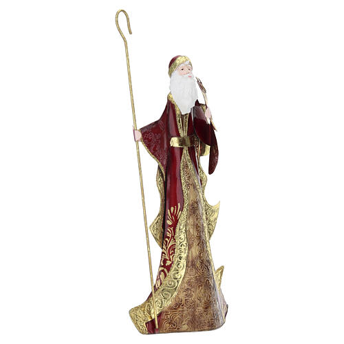Papá Noel en vestido lujoso 45cm Bagutta Tendence 3