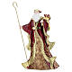Santa Claus Statue in Regal Attire 45cm Bagutta Tendence s1