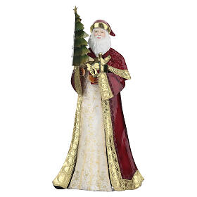 Weihnachtsmann mit Weihnachtsbaum – 60 cm, Bagutta Tendence