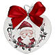 Thilia Christmas decoration, heart with Santa Claus, 10x10 in s1
