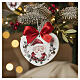 Thilia Christmas decoration, heart with Santa Claus, 10x10 in s2