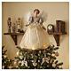 Christmas Angel Tree Topper in Fabric, 50x30 cm s2