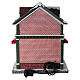Animated LED Christmas toy shop village, 40x35x20 cm s5