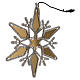 Estrella de Navidad colgable 2D luz led 70x60 cm s3