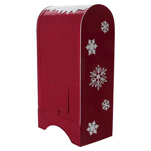 Buzón cartas para Papá Noel navideño 80x45x30 cm 5