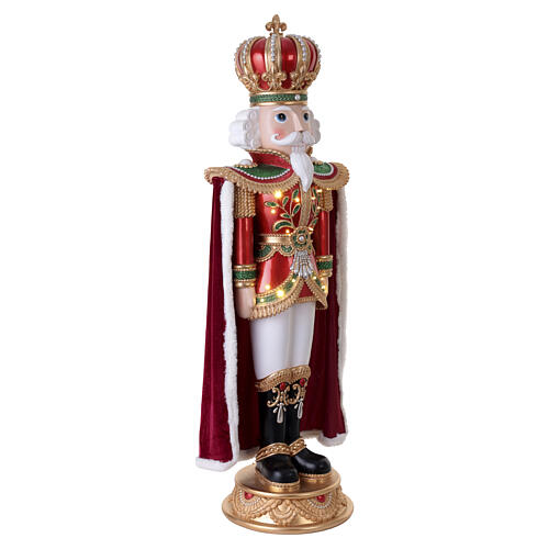 Soldat casse-noisette de Noël, manteau royal en tissu, 150x50x40 cm 7