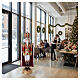 Christmas Nutcracker Soldier with Regal Fabric Cloak, 150x50x40 cm s4