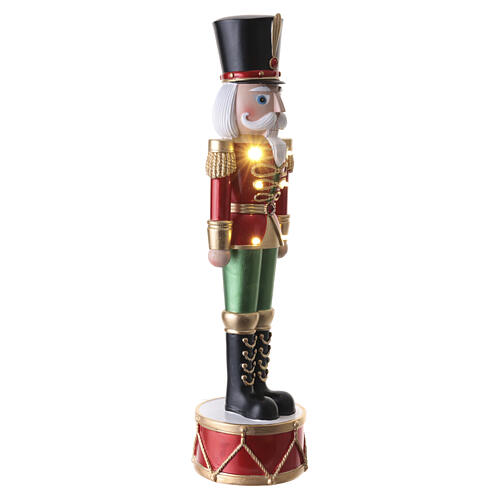 Christmas Nutcracker with LED lights, 50x15 cm 5