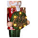 Cascanueces guirnalda luminosa navideña 90x20 cm s4
