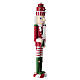 Christmas Nutcracker Soldier with Lollipop, 60x10 cm s4