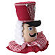 Nutcracker Christmas tree topper, 12x12x6 in s4