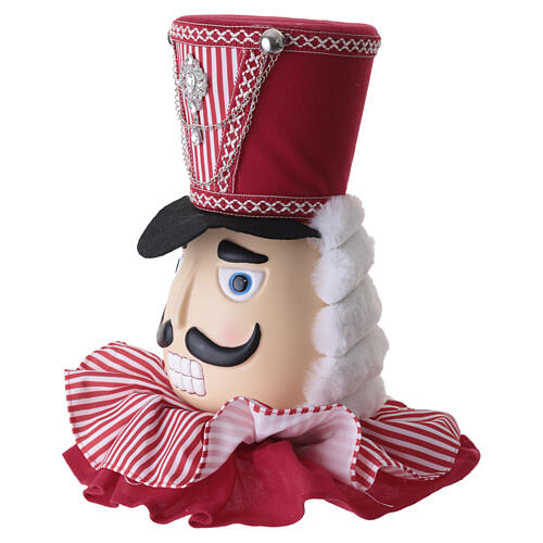 Nutcracker Christmas tree topper, 30x30x15 cm 3