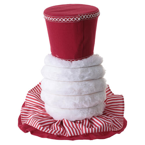 Nutcracker Christmas tree topper, 30x30x15 cm 5