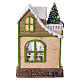 Animated Santa's Toy Shop Christmas decoration with LED lights, 30x15x20 cm s6