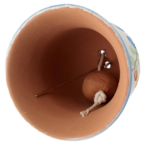 Sineta de Páscoa Deruta 5x5 cm celeste 5