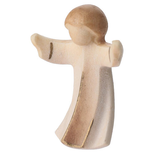 Statuette de crèche de l'Enfant Jésus Aram en bois d'érable marron Val Gardena 2