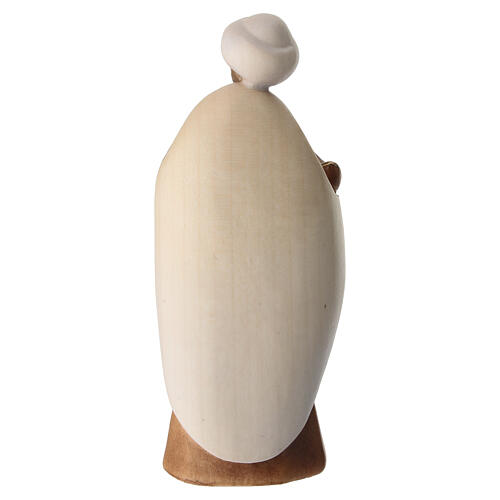 Wise Man Caspar figurine in brown maple wood, Val Gardena Aram Nativity Scene 4