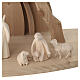Altea Nativity Stable in Double-Patinated Val Gardena Wood for Aram Nativity Figures s4