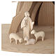 Altea Nativity Stable in Double-Patinated Val Gardena Wood for Aram Nativity Figures s5