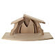 Altea Nativity Stable in Double-Patinated Val Gardena Wood for Aram Nativity Figures s6
