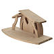Altea Nativity Stable in Double-Patinated Val Gardena Wood for Aram Nativity Figures s8