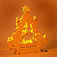 Christmas tree crib with lights s2