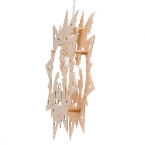Nacimiento iluminado madera estrella 3