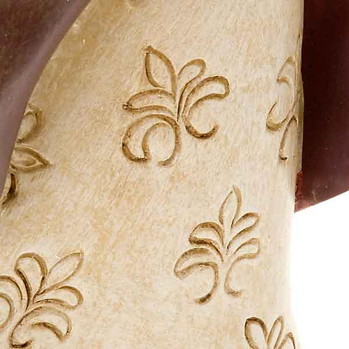 Crèche résine marquetée 28 cm 4