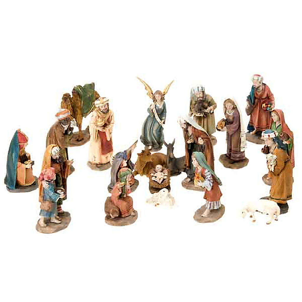 Traditional resin crib, 12cm online sales on HOLYART.co.uk