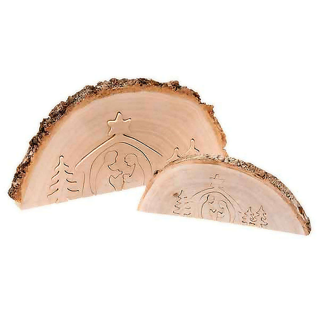 Belén de madera con encaje | venta online en HOLYART