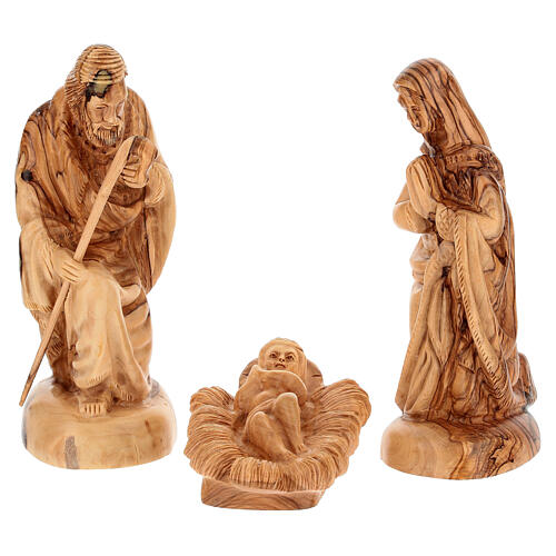 Bethlehem olive wood nativity 22 cm 10