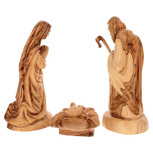 Bethlehem olive wood nativity 22 cm 15