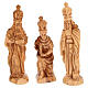 Bethlehem olive wood nativity 22 cm s11