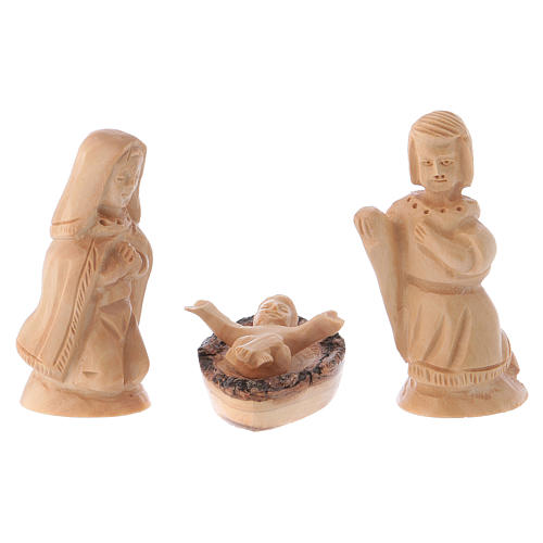 Olive wood carved nativity set 2