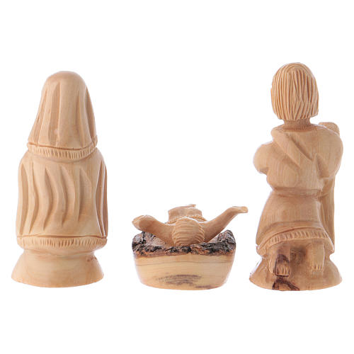 Olive wood carved nativity set 6