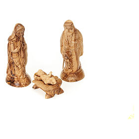Olive wood Bethleem Nativity Set 15cm