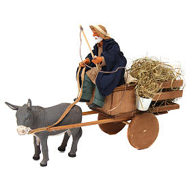 Neapolitanische Krippe: Beweglicher Hirt Krippe 14 cm gebrannter Ton Neapolitanische Krippe: Beweglicher Hirt Krippe 14 cm gebrannter Ton