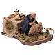 Nativity scene figurine, Sheep shearer in clay10cm s3