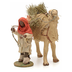 Caballero moresco y camello 10 cm.