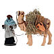 Nativity set accessory Dark cameleer with camel 10 cm figurines s1
