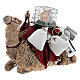 Nativity set accessory geared camel resting 10cm figurine s3