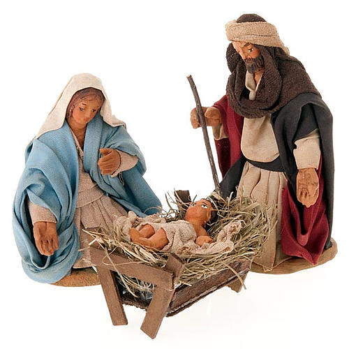Nativity scene set, 10 cm tall 1