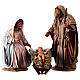 Nativity scene set clay 24 cm tall s1