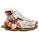 Nativity set accessory Mary resting with Baby 24 cm figurine s1