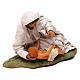 Nativity set accessory Mary resting with Baby 24 cm figurine s3