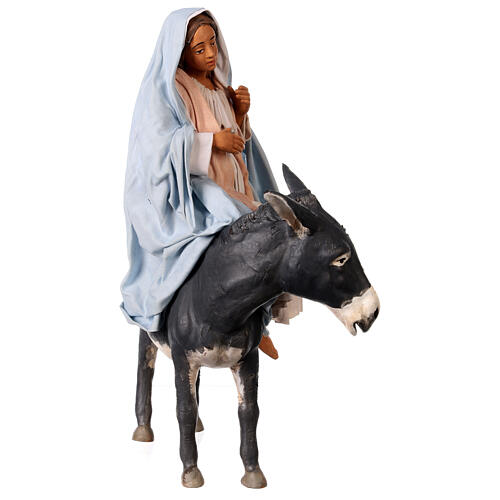 Josef Maria schwanger auf dem Esel 30 cm 6