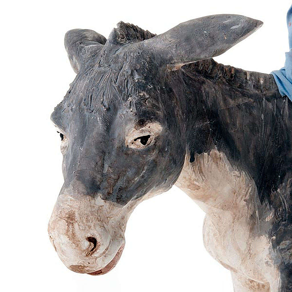 Nativity scene set Joseph and expecting Mary on donkey 30 cm online sales on HOLYART.co.uk