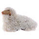 Nativity set accessory resting sheep 12 cm mixed colors s1